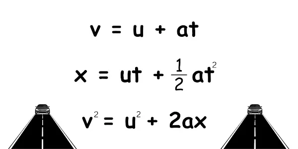 three equations of motion