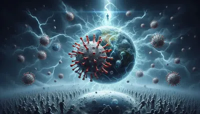 a new deadly virus may become the cause of end of life on earth.